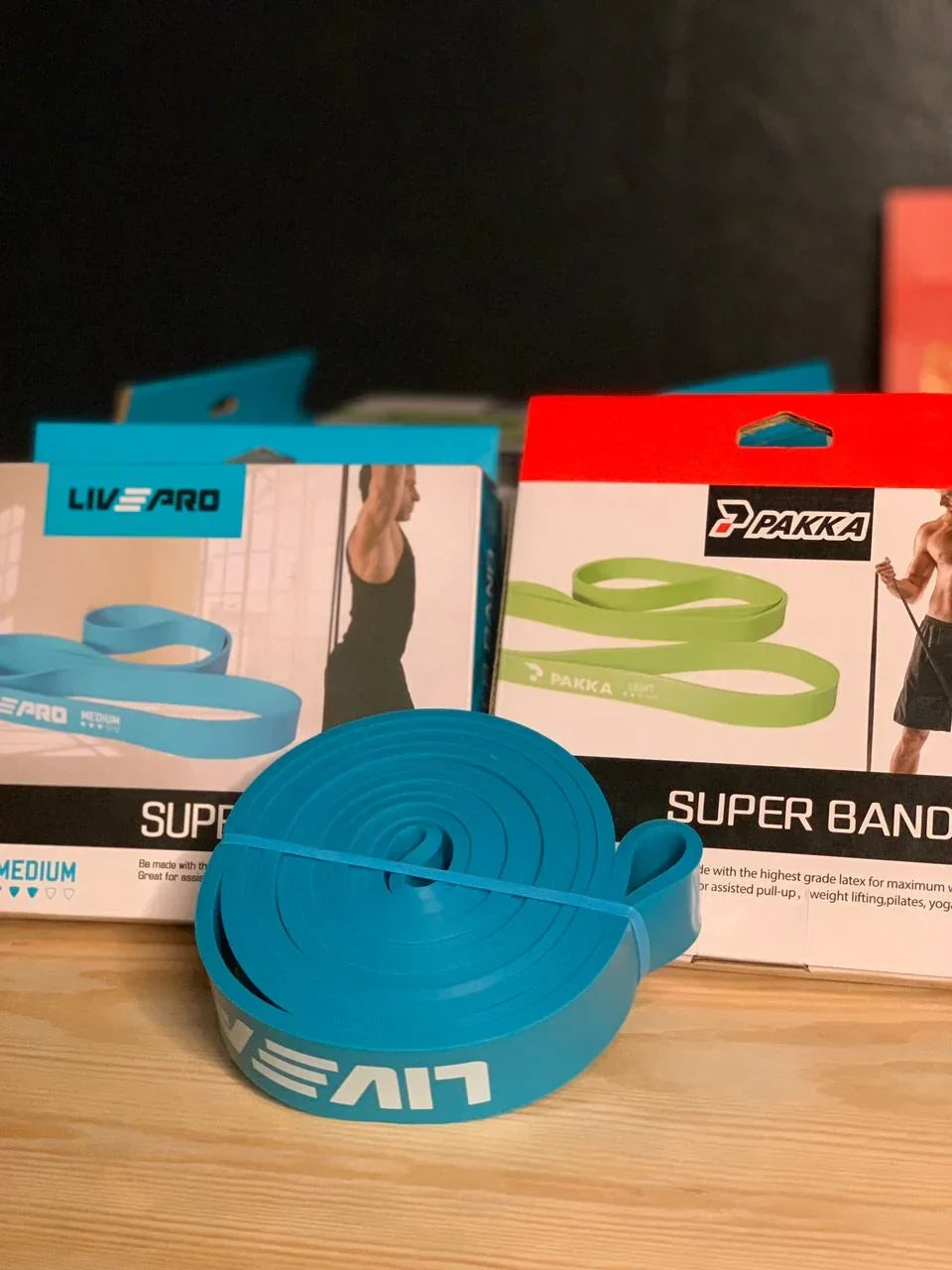 Super Band LIVEPRO 15–35KG – Bande Élastique pour Pull-Up & Musculation